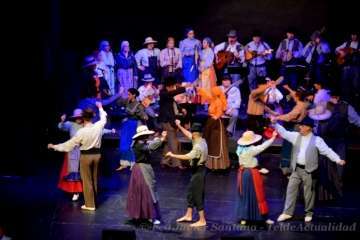 Nuevo grupo folclórico Aires del Norte Agáldar en Gran Canaria (Foto Francisco Javier Santana)